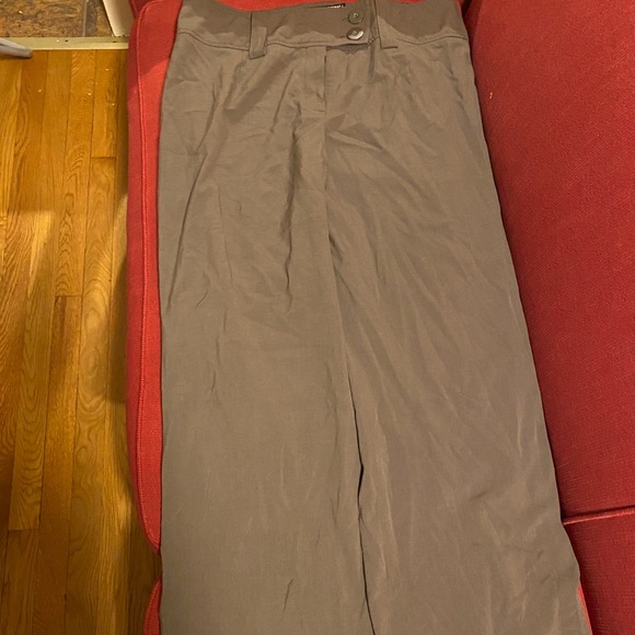 Dark Olive Slacks Plus Size - Picture 1 of 1